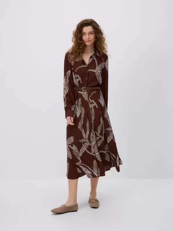 Rochie cu curea cu lanț