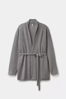 Cardigan cu Cordon 100% Cașmir