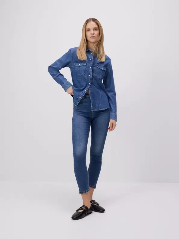 Blugi slim push up