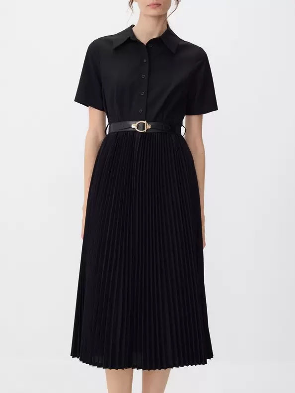 Rochie plisată în partea de jos