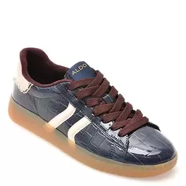 Pantofi sport ALDO bleumarin, CHICSNEAKER 2410, din piele ecologica lacuita