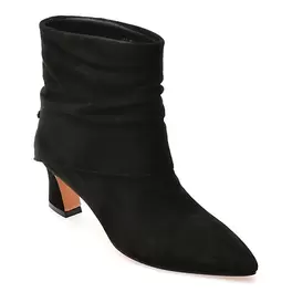 Botine elegante ALDO negre, 1122F, din piele intoarsa