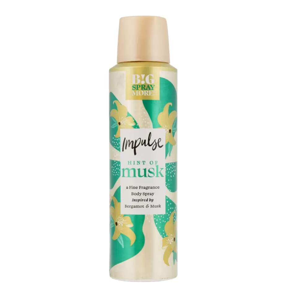 Spray de corp Hint of Musk, 150 ml, Impulse