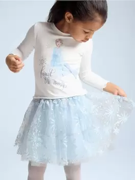 Fustă din tul cu paiete