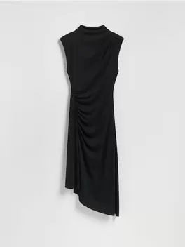 Rochie midi asimetrică