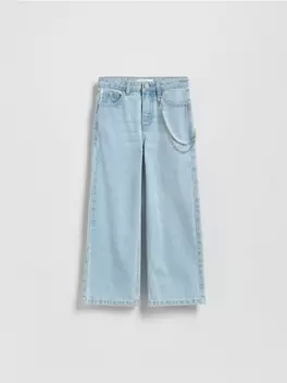 Blugi drepți cu lanț