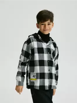 Cămașă oversize în carouri