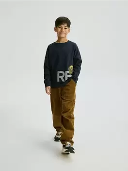 Bluză cu imprimeu reflectorizant