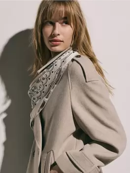 Geacă cu adaos de lână