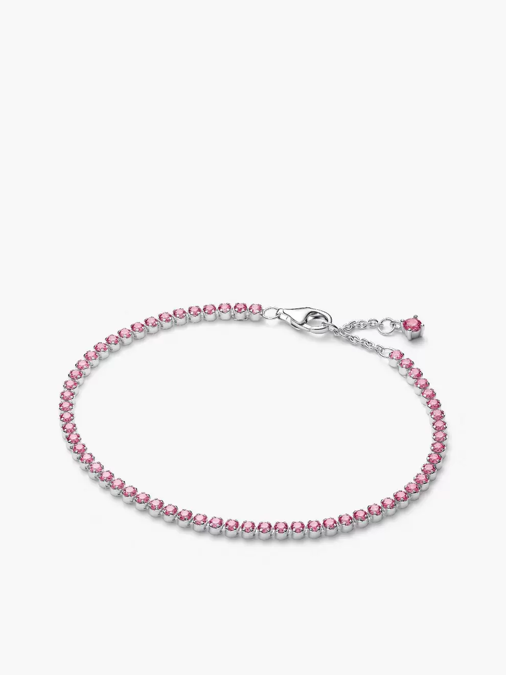 Brățară tenis mică roz