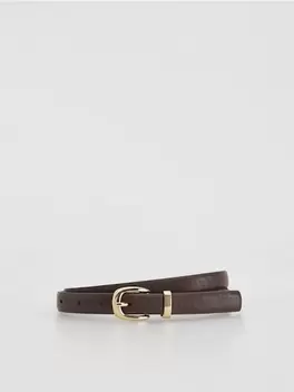 Curea din piele, cu cataramă