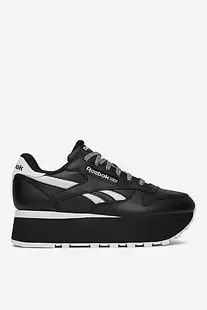 Obuwie sportowe Reebok CLASSIC LEATHER TRIPLE LIFT 100209621 Czarny