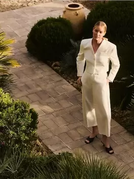 Sacou scurt cu bumbac