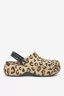 Klapki basenowe Crocs BAYA PLATFORM CLOG 208712-0C4 MIX