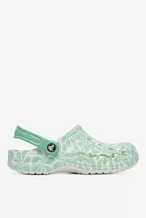 Klapki basenowe Crocs BAYA  GRAPHIC CLOG 206230-3U3 Turkusowy