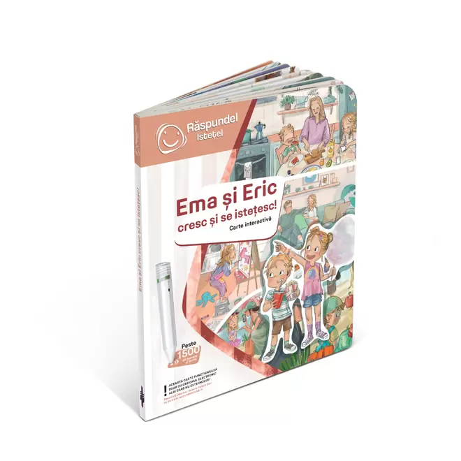 Carte interactiva, Ema si Eric cresc si se istetesc,...