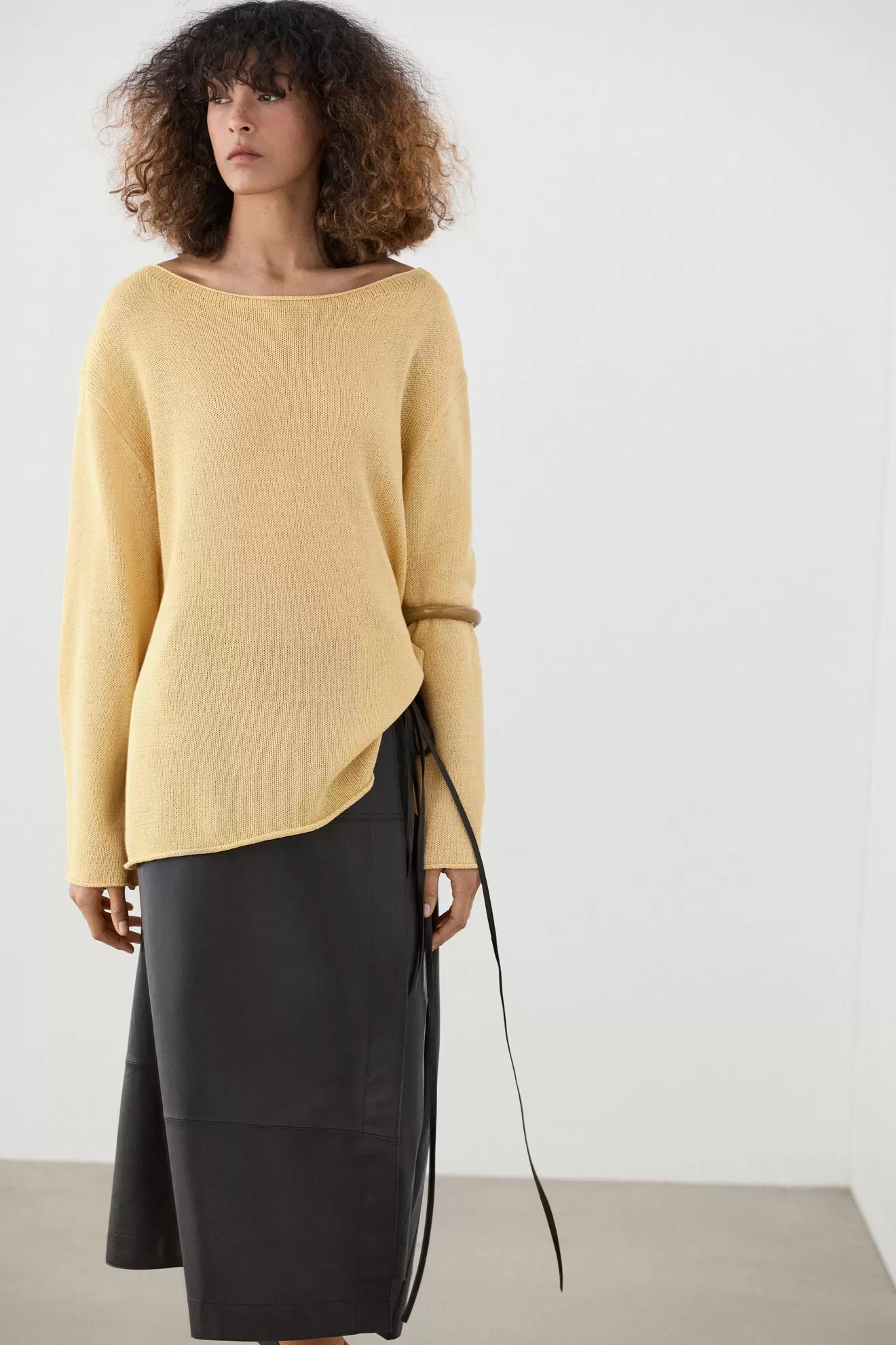 100% mercerised cotton sweater