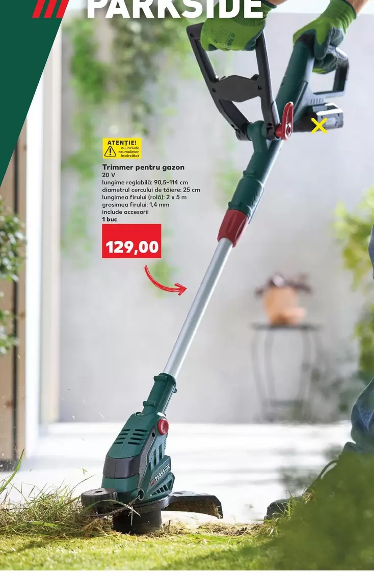 Trimmer pentru gazon