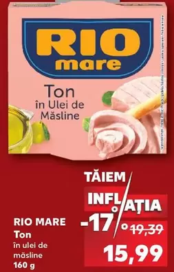 Ton în ulei de măsline