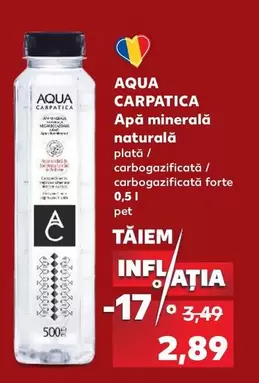 Apă minerală naturală