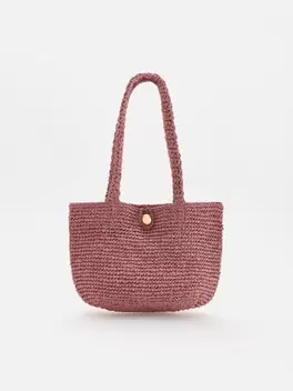 Geantă împletită handmade