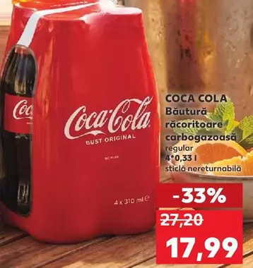 Coca Cola - Băutură răcoritoare carbogazoasă
