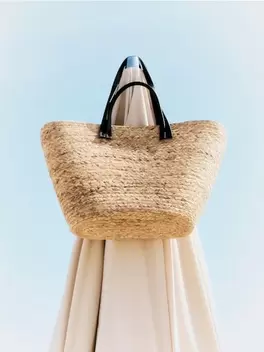 Geantă împletită handmade