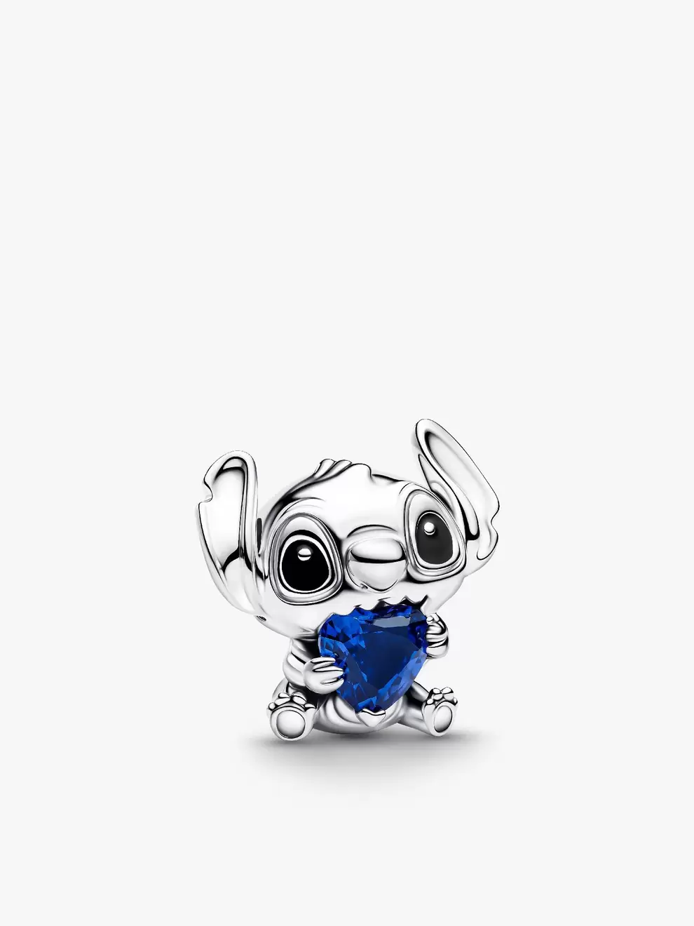 Talisman cu inimă albastră și Stitch de la Disney