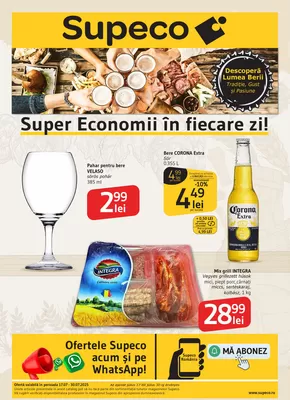 Catalog Supeco Cluj-Napoca | Oferte și promoții actuale | 2025-07-17T00:00:00.000Z - 2025-07-30T00:00:00.000Z