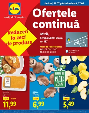 Catalog Lidl Fălticeni | kw30 | 2025-07-21T00:00:00.000Z - 2025-07-27T00:00:00.000Z