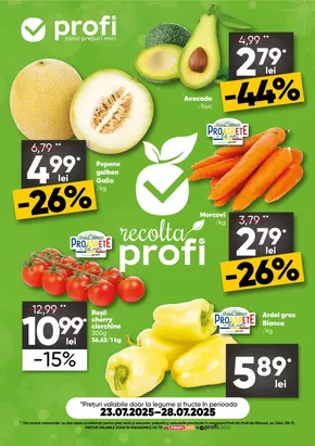 Catalog PROFI Cluj-Napoca | PROFI Revista Fresh Saptamana 1 | 2025-07-23T00:00:00.000Z - 2025-07-28T00:00:00.000Z