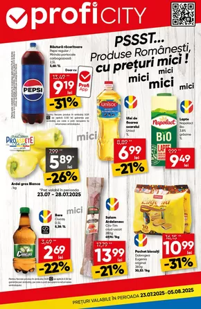 Catalog PROFI Cluj-Napoca | Revista Profi City Nou | 2025-07-23T00:00:00.000Z - 2025-08-05T00:00:00.000Z