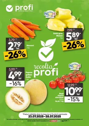 Catalog PROFI Cluj-Napoca | Oferte de top pentru toți vânătorii de chilipiruri | 2025-07-23T00:00:00.000Z - 2025-07-28T00:00:00.000Z