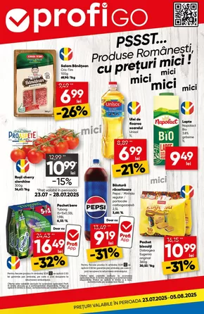 Catalog PROFI Cluj-Napoca | Revista Profi Go | 2025-07-23T00:00:00.000Z - 2025-08-05T00:00:00.000Z
