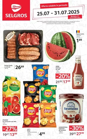 Catalog Selgros Oradea | MAGAZINE MICI | 2025-07-25T00:00:00.000Z - 2025-07-31T00:00:00.000Z