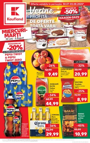 Catalog Kaufland Hunedoara | Cataloage Kaufland - 2025-07-30 | 2025-07-30T00:00:00.000Z - 2025-08-05T00:00:00.000Z