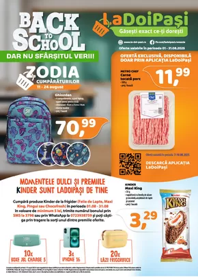 Catalog La Doi Pasi Pașcani | Oferta La Doi Pasi | 2025-01-08T00:00:00.000Z - 2025-08-31T00:00:00.000Z