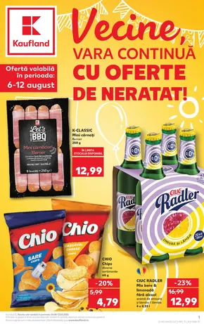 Catalog Kaufland Bârlad | Cele mai bune oferte pentru dumneavoastră | 2025-08-06T00:00:00.000Z - 2025-08-12T00:00:00.000Z