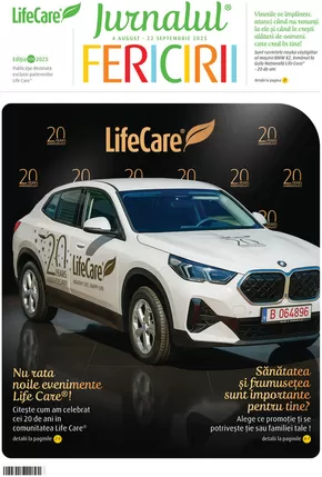 Catalog Life Care Târgu Secuiesc | Jurnalul Fericirii Ediția 126 | 2025-08-05T00:00:00.000Z - 2025-09-22T00:00:00.000Z