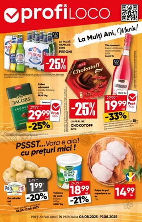 Catalog PROFI Buzău | Revista Profi Loco Nou | 2025-08-06T00:00:00.000Z - 2025-08-19T00:00:00.000Z