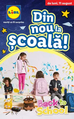 Din nou la școală!
