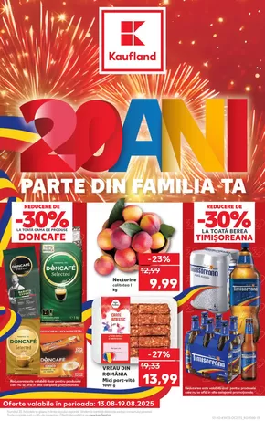 Catalog Kaufland Bacău | Cataloage Kaufland - 2025-08-13 | 2025-08-13T00:00:00.000Z - 2025-08-19T00:00:00.000Z
