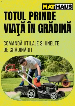 Catalog MatHaus Iași | Totul prinde viață în grădină | 2025-08-15T00:00:00.000Z - 2025-09-18T00:00:00.000Z