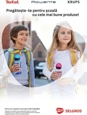 Catalog Selgros Iași | CATALOG Tefal Rowenta Krups | 2025-08-21T00:00:00.000Z - 2025-09-21T00:00:00.000Z