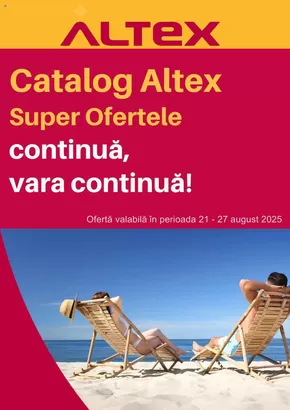 Catalog Altex Timișoara | Super ofertele continuă, vara continuă! | 2025-08-21T00:00:00.000Z - 2025-08-27T00:00:00.000Z
