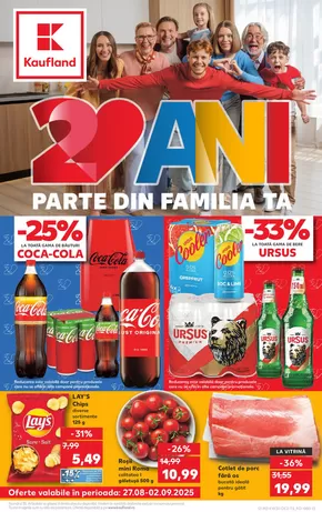 Catalog Kaufland Pantelimon | Cataloage Kaufland - 2025-08-27 | 2025-08-27T00:00:00.000Z - 2025-09-02T00:00:00.000Z