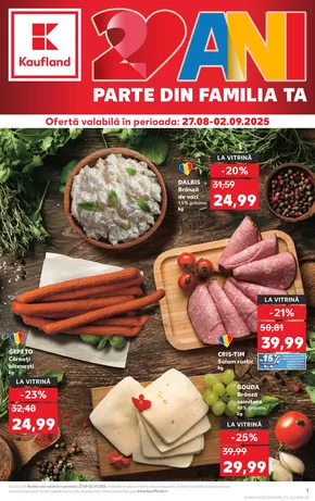 Catalog Kaufland Pantelimon | Oferte și promoții actuale | 2025-08-27T00:00:00.000Z - 2025-09-02T00:00:00.000Z