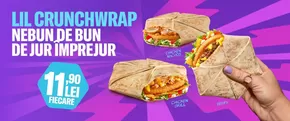 Catalog Taco Bell Constanța | Taco Bell catalog | 2025-08-29T00:00:00.000Z - 2025-09-11T00:00:00.000Z