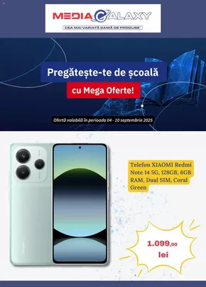 Catalog Media Galaxy Fălticeni | Pregătește-te de școală cu Mega Oferte! | 2025-09-04T00:00:00.000Z - 2025-09-10T00:00:00.000Z