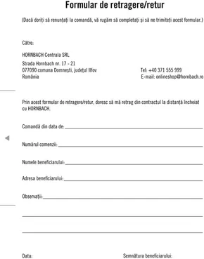 Catalog Hornbach Galați | formular de retragere retur hornbach1 | 2025-09-10T00:00:00.000Z - 2025-09-24T00:00:00.000Z